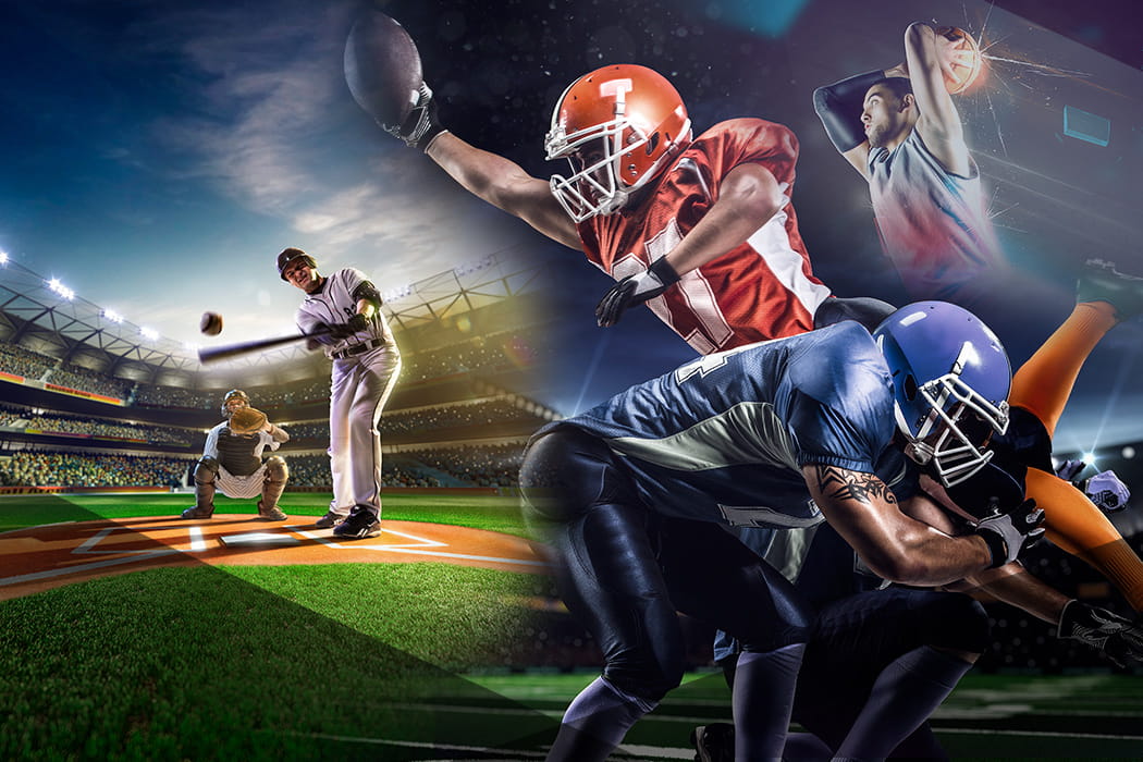 Sports available at American betting sites.